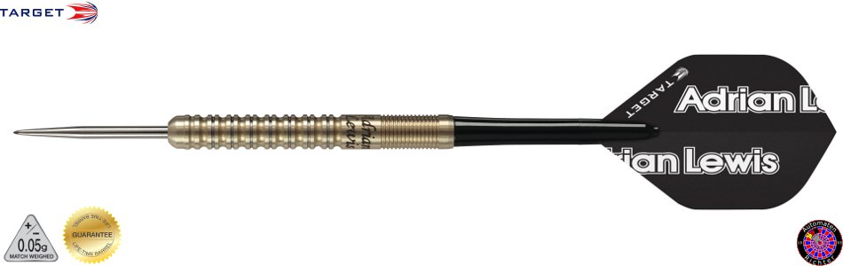 Steel Dartpfeil Set Target - Zirconium Adrian Lewis